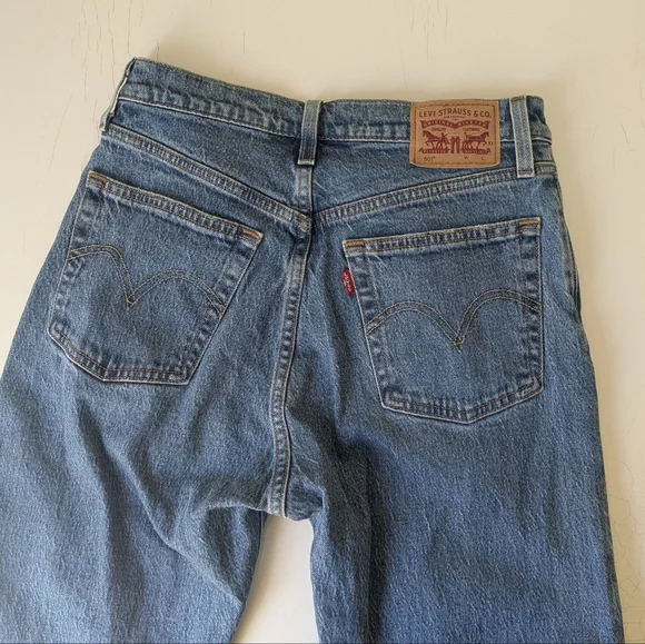 Levis 501 Button Fly Jeans size 26 - Picture 4 of 9